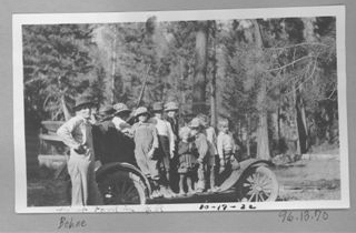 Al Behne & first Ford into Yellow Pine